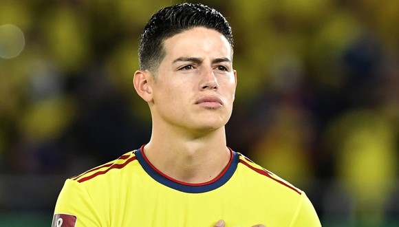 James Rodríguez aún cree que es posible la clasificación de la Selección Colombia a la Copa del Mundo Qatar 2022. (Foto: Getty Images)