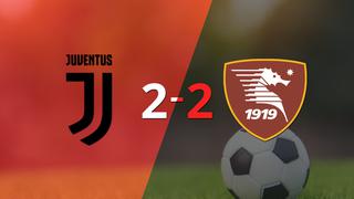 Muchos goles en el empate a 2 entre Juventus y Salernitana