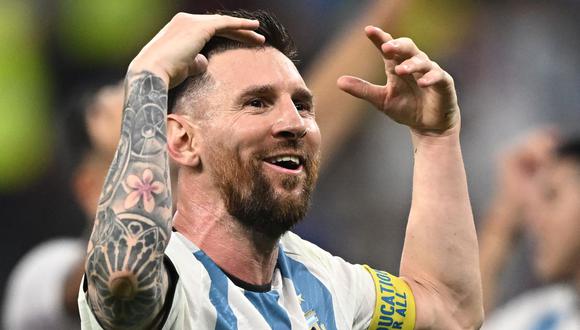 Lionel Messi deslumbró dentro del partido de octavos de final de Argentina vs. Australia. (Foto: AFP)