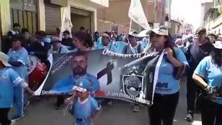 La caravana en Juliaca por el fallecimiento de Juan Pablo Vergara [VIDEOS]