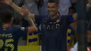 ¡Imparable! Gol de Cristiano Ronaldo para el 3-0 de Al Nassr vs. Al Wahda [VIDEO]