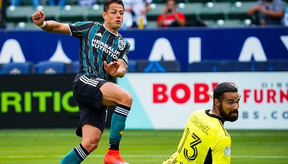 'Chicharito' solo había marcado dos goles en la temporada pasada de la MLS con el Galaxy. (Foto: LA Galaxy)
