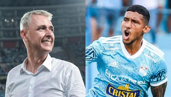 Tiago Nunes habló sobre la posible incorporación de 'Canchita' Gonzales a Sporting Cristal. (Foto: Composición Depor)