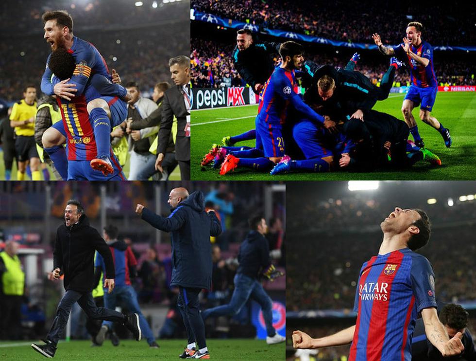 Las imágenes que dejó la agónica clasificación del Barcelona.