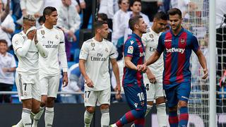 ¡Vuelven los fantasmas al Bernabéu! Levante hace temer al Real Madrid, y no es por el 'azulgrana'