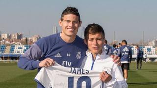 Era su sueño: 'Niño Ángel' del Chapecoense conoció a los cracks del Real Madrid
