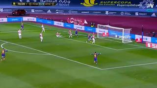 Pagó lo que costó: doblete de Griezmann para el 2-1 del Barcelona vs Athletic Club por la Supercopa [VIDEO]