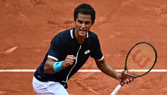 Juan Pablo Varillas buscará seguir avanzando en la clasificación de ATP. (Foto: AFP)