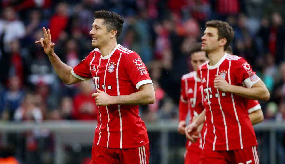 Bayern Munich venció 6-0 a Hamburgo por la Bundesliga. (Reuters)