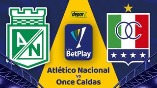 Nacional vs. Once Caldas: ¿dónde ver transmisión por la Liga BetPlay?