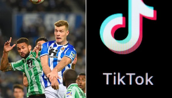 El Real Sociedad-Betis, primer partido que se retransmitirá en la red TikTok. (Foto: Reddit)