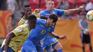 ¡Amargo final! Colombia es eliminada por Ucrania de los cuartos del Mundial Sub 20 de Polonia 2019