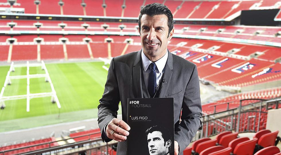 Luis Figo, histórico con Portugal, es uno de los embajadores de la Eurocopa 2020. (Foto: AFP)