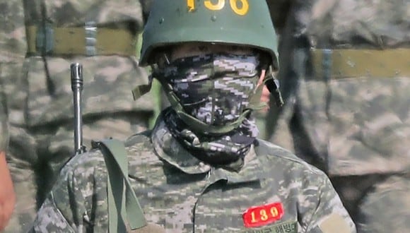 Son Heung-Min se sumó a la milicia el pasado 20 de abril. (Foto: AP)