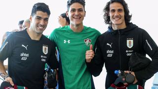 ¿Y si ganaba Chile...? El bonito gesto de Fluminense con Uruguay previo al partido contra Perú [VIDEO]