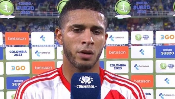 Arón Sánchez se refirió al desempeño que ha tenido, hasta el momento, la Selección Peruana Sub 20 en el Sudamericano. (Foto: captura)
