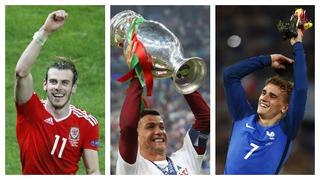 Cristiano Ronaldo, Bale y Griezmann candidatos al mejor jugador de la UEFA