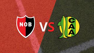 Comenzó el segundo tiempo y Newell`s está empatando con Aldosivi en el Coloso del Parque