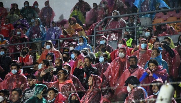 Los fanáticos Cienciano en el último partido ante Ayacucho FC. (Foto: Cienciano)