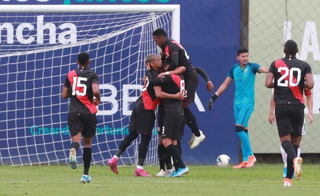 La Selección Peruana Sub-23 se impuso 2-0 ante su similar de Ecuador en amistoso previo al Preolímpico 2020. (Foto: Lino Chipana / GEC)