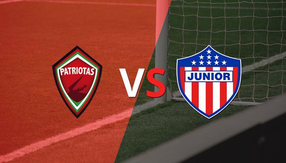 Comenzó el segundo tiempo y Patriotas FC está empatando con Junior en el estadio De La Independencia