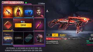 Guía de Free Fire para obtener la MP40 - Cobra Depredadora en la Ruleta Mágica con diamantes gratis