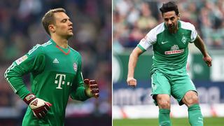Bayern vs. Bremen: Pizarro también se lleva los elogios de Neuer