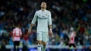 Cristiano Ronaldo fue silbado por el estadio Santiago Bernabéu