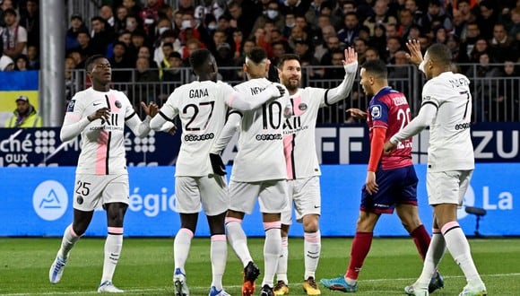 Con tripletes de Neymar y Mbappé, el PSG goleó por 6-1 al Clermont en duelo por la Ligue 1. (Foto: PSG / Twitter)