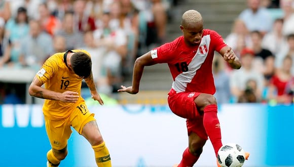 Perú y Australia se volverán a enfrentar por segunda vez en la historia este lunes. Buscan el penúltimo boleto a Qatar 2022. (Foto: EFE)