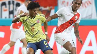 Perú perdió 1-0 ante Colombia en el Hard Rock Stadium por amistoso FIFA