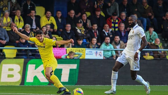 Villarreal le ganó a Real Madrid como local por la fecha 16 de LaLiga Santander. (Foto: EFE)