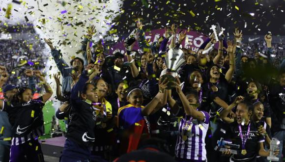 Alianza Lima goleó 3-0 a Mannucci en la final de la Liga Femenina (Foto: Leonardo Fernández/GEC)