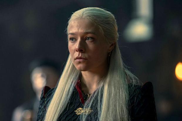 La actriz Emma D’Arcy como Rhaenyra Targaryen de adulta en “House of the Dragon” (Foto: HBO)

