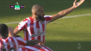 Es una paliza: gol de Mbeumo para el 4-0 de Brentford vs. Manchester United [VIDEO]