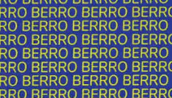 En esta imagen está la palabra ‘PERRO’. Tienes que ubicarla. (Foto: MDZ Online)