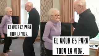 Este tierno baile de una pareja de ancianos conmueve a todos en Internet