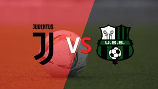 ¡Inició el complemento! Sassuolo derrota a Juventus por 1-0