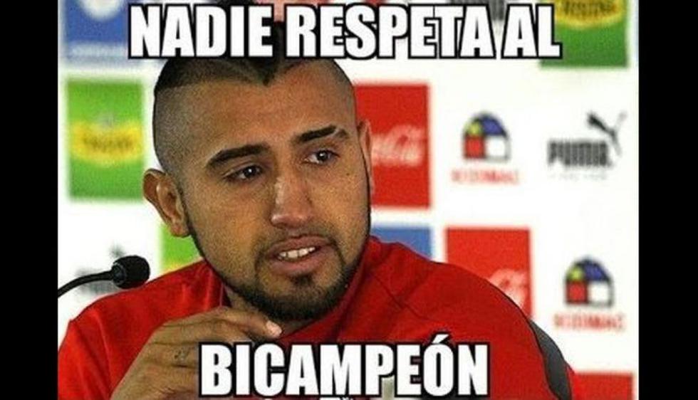 Los mejores memes de la previa entre Chile y Brasil.