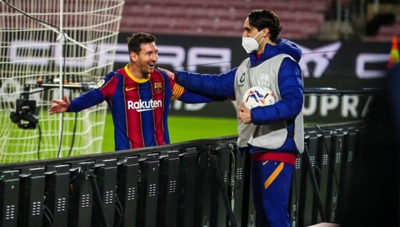 Lionel Messi marcó dos goles en el triunfo de Barcelona ante Getafe por LaLiga. (Twitter Barcelona)