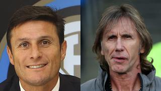 Javier Zanetti sobre Ricardo Gareca: “Está haciendo un muy buen trabajo con la Selección Peruana"