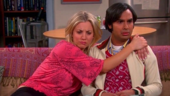 Al final de la cuarta temporada Raj y Penny pasaron la noche juntos (Foto: CBS)