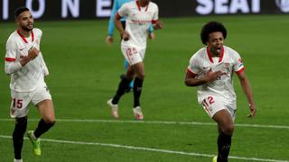 Triunfazo en el Pizjuán: Sevilla derrotó 2-0 al Barcelona por la semifinal de ida de la Copa del Rey