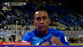 Disfruta de los goles de Christian Cueva en el empate de Al Fateh ante Damac