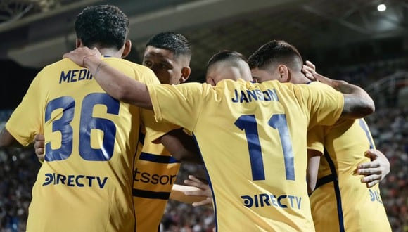 Boca Juniors venció 2-1 a Godoy Cruz por la Copa de la Liga Profesional. (Foto: @BocaJrsOficial)