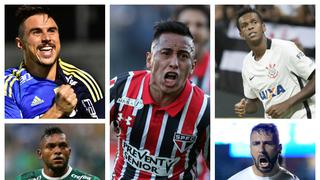 Cueva va de líder: los goleadores de clubes de Primera del Torneo Paulista [FOTOS]