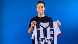Cristian Benavente posó con la camiseta de Alianza Lima: “Con ganas de empezar esta nueva etapa”
