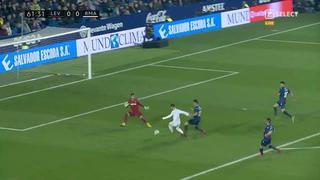 Mano a mano: Hazard se perdió de forma insólita el 1-0 del Real Madrid contra Levante por LaLiga [VIDEO]
