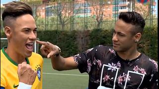 Así reaccionó Neymar tras conocer a su estatua de cera (VIDEO)
