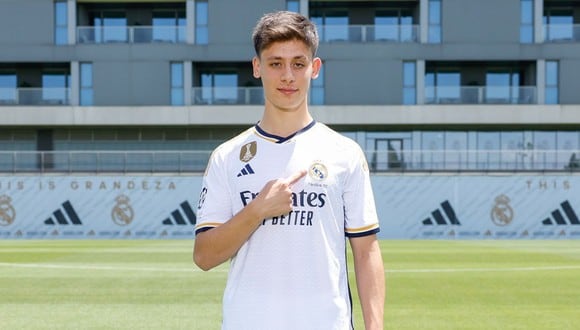 Arda Güler llegó al Real Madrid en esta temporada. (Foto: Real Madrid)